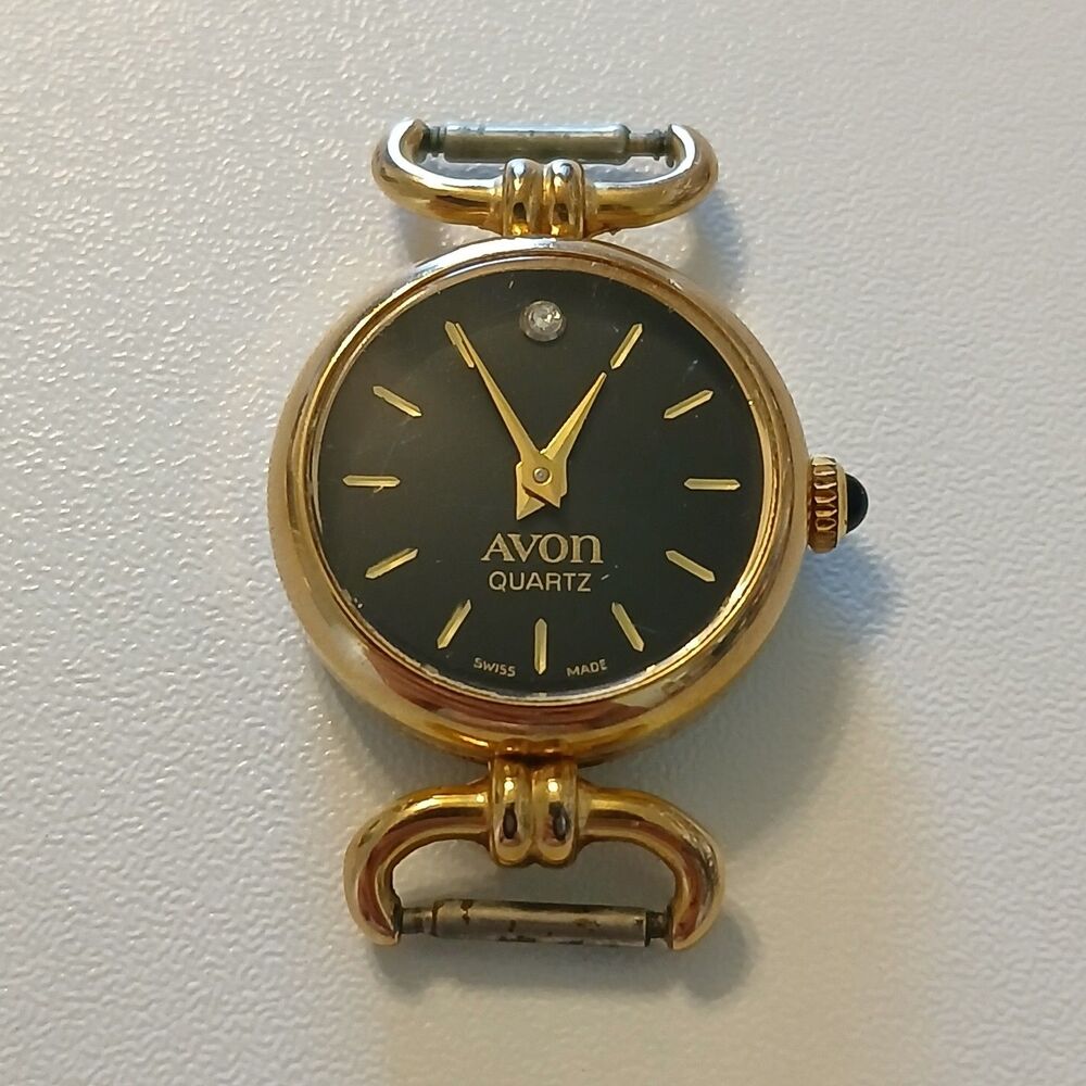 Parts/Repair VTG 1982 Avon Watch Presidents Sales Challenge Swiss Made 21mm